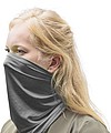 SCHWARZWOLF JERRY Multifunction sports bandana, grey
