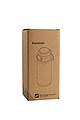 SCHWARZWOLF KARISIMBI Sports tritan bottle, 650 ml, transparent