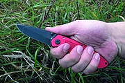 SCHWARZWOLF MATRIX Pocket knife, red