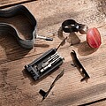 SCHWARZWOLF MERAPI Multifunctional tool for bikers, black