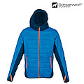 SCHWARZWOLF MODOC jacket, men, blue/orange zipper, XXXL