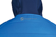 SCHWARZWOLF MODOC jacket, men, blue/orange zipper, XXXL