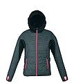 SCHWARZWOLF MODOC jacket, women, grey/ pink zipper, S