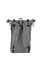 SCHWARZWOLF OHIO Rolltop backpack, grey