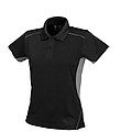 SCHWARZWOLF PALISADE polo shirt, MEN black/grey S