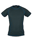 SCHWARZWOLF PASSAT MEN functional T-shirt, blue seams, M