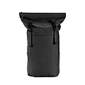 SCHWARZWOLF PEKTUSAN Practical rolltop backpack, black