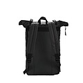 SCHWARZWOLF PEKTUSAN Practical rolltop backpack, black