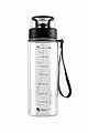 SCHWARZWOLF SEYHAN Sports tritan bottle, 900 ml, transparent