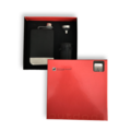 SCHWARZWOLF TAHAT hip flask set