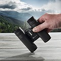 SCHWARZWOLF TRIVOR Binoculars in a neoprene case, black