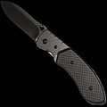SCHWARZWOLF YERGER Pocket knife, black