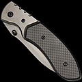 SCHWARZWOLF YERGER Pocket knife, black