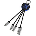 SCX.design C16 ring light-up cable, blue