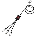 SCX.design C17 easy to use light-up cable, red