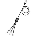 SCX.design C17 easy to use light-up cable, solid black
