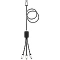 SCX.design C17 easy to use light-up cable, solid black