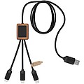 SCX.design C29 3-in-1 bamboo cable, wood