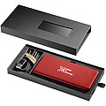 SCX.design P15 light-up 5000 mAh power bank, mid red