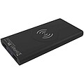 SCX.design P40 10.000 mAh light-up wireless rubber power bank, solid black