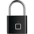 SCX.design T11 smart fingerprint padlock, solid black
