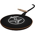 SCX.design W13 10W wooden wireless charging station, brown