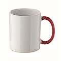 Seasonal ceramic mug 300ml, red