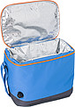 Self-inflatable cooling bag