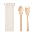Set bamboo utensils salad
