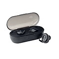 Set of 2 wireless TWS 5.0 Bluetooth stereo earphones with 45 mAh battery build-in.