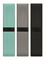 Set of 3 fitness bands in pouch