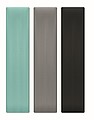 Set of 3 fitness bands in pouch