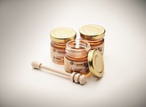 Set of 3 wildflower honey