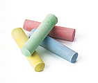 Set of sidewalk chalk