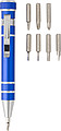 Set of torch and screwdriver in gift box