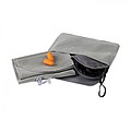Set w/ pillow, eye mask, plugs, grey