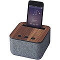 Shae Fabric w. Wood BT Speaker