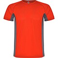 Shanghai short sleeve mens sports t-shirt, red, size S