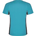 Shanghai short sleeve mens sports t-shirt, turquoise, size S