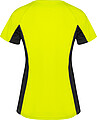 Shanghai short sleeve womens sports t-shirt, fluor orange, size M