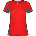 Shanghai short sleeve womens sports t-shirt, red, size M
