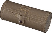 Shoe polishing case, brown