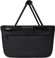 Shopper basket with zip pocket, turquise $
