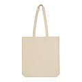 Shopper made of cotton twill, beige