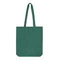 Shopper made of cotton twill, dark green