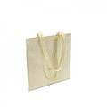 Shopping bag in nonwoven, ivory