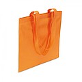 Shopping bag in nonwoven, orange