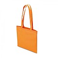 Shopping bag in nonwoven, orange