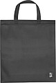 Shopping bag made of recycled non-woven, anthracite