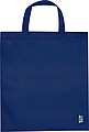 Shopping bag made of recycled non-woven, dark blue